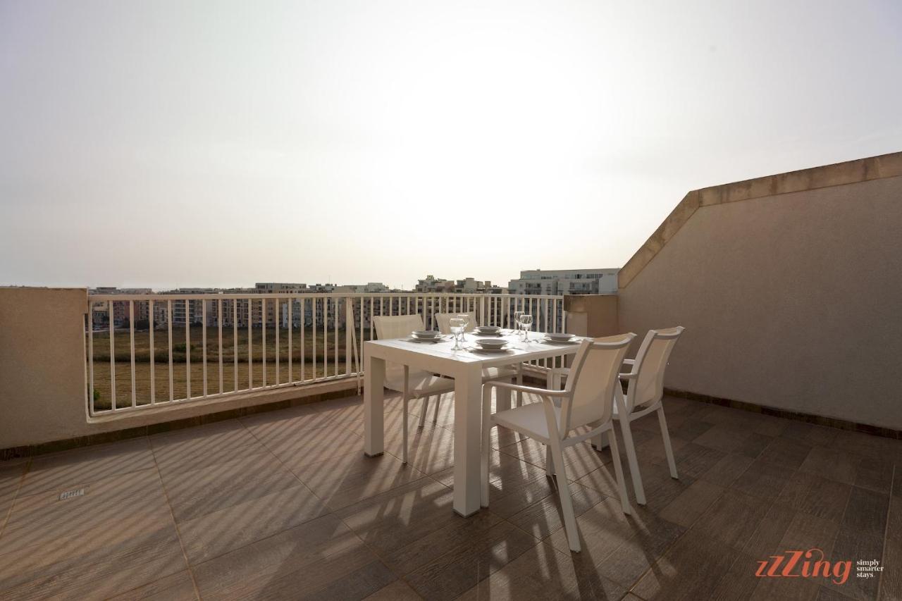 Sunny Penthouse Wterrace And Open Views Apartment St. Paul's Bay